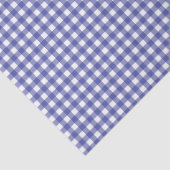 Blue White Gingham 薄葉紙 (詳細)