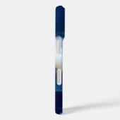 Blue, White & Gold Abstract Case-Mate iPhoneケース (裏面 / 右)