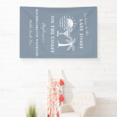 Blue & White Last Toast on the Coastバチェロレッテ 横断幕 (インサイチュ)