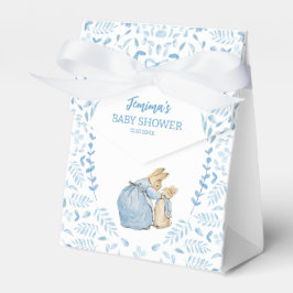Blue White Peter the Rabbit Beatrix Baby Shower フェイバーボックス