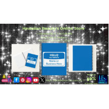 Blue & White Softcover Spiral Notebook