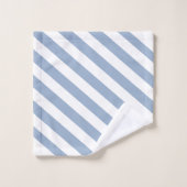 Blue & White Stripe  Bathroom Towel Sets バスタオルセット (ウォッシュタオル)