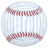 Blue White Stripes ソフトボール (正面)
