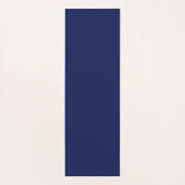 Blue & White Unique Abstract Pattern ヨガマット (裏面)