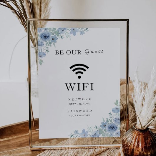 Blue Wifiコード、接続招待状 招待状