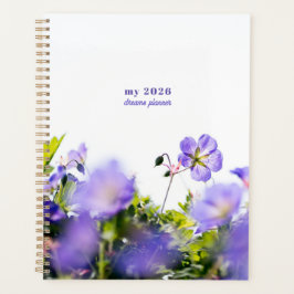 Blue Wildflower Dreams Planner プランナー手帳