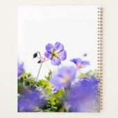 Blue Wildflower Dreams Planner プランナー手帳 (裏面)