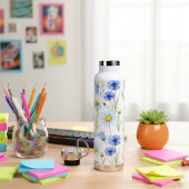 Blue Wildflower Meadow ウォーターボトル