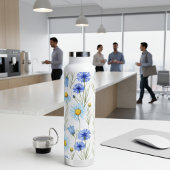 Blue Wildflower Meadow ウォーターボトル