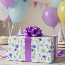 Blue Wildflower Meadow