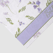Blue Wildflower Watercolor Tissue Paper 薄葉紙 (詳細)