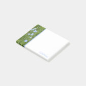 Blue Wildflowers Post-It Notes ポストイット (アングル)