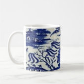 blue willow mug コーヒーマグカップ (左)