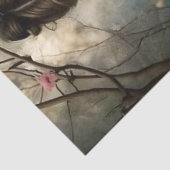 Blue Winged Angel Romantic Vintage Art Decoupage 薄葉紙 (詳細)