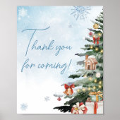 Blue Winter外は寒いThanks for 来thanks ポスター (正面)