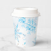 Blue Winter Onederland Hot Cocoa Cups 紙コップ (右)