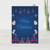 Blue Winter Wishes カード (正面)