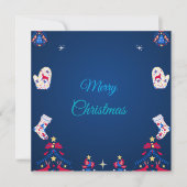 Blue Winter Wishes カード (正面)