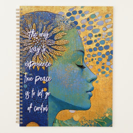 Blue Woman Let Go Of Control Planner プランナー手帳