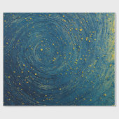 Blue Wrapping Paper | Solid Blue Gift Wrap ラッピングペーパー (フラット)