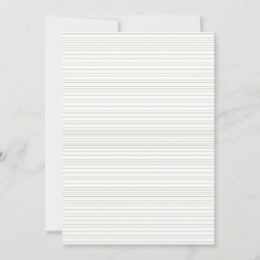 Blue Wreath Bow Elegant Christmas Holiday Party 招待状 (裏面)