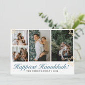 Blue Writhappiest Hanukkahファミリー4枚 シーズンカード (スタンド正面)