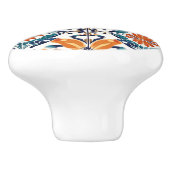 Blue Yellow and Orange Pattern  セラミックノブ (側面)