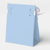 Blue & Yellow buttercup Wedding フェイバーボックス (裏面サイド)