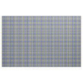 Blue Yellow Checker Argyle Pattern ファブリック (ヤード)