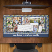 Blue Yellow Mosaic Tile Pattern 12 Photos Best Dad デスクマット