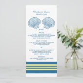 Blue Yellow Seashells航海ののメ結婚ニュー メニュー (スタンド正面)