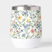 Blue Yellow Watercolor Wildflower  (正面)