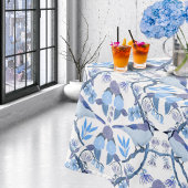 Blueay Hydrangeasボタニカルペリカラー2022 テーブルクロス