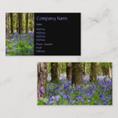 Bluebellの森 名刺 (正面/裏面)