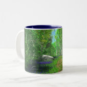 Bluebellの軽いマグ ツートーンマグカップ (正面左)