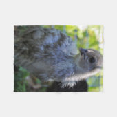 Bluebell フリースブランケット (正面(横))