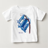Bluebell ベビーTシャツ (正面)