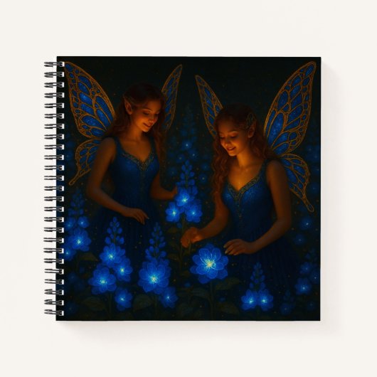 Bluebell Fairies Hardcover Art Journal ノートブック (正面)