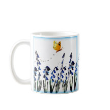 Bluebellsの蝶花柄