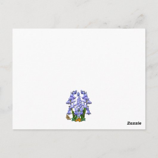 BLUEBELLS ~はがき ポストカード (裏面)