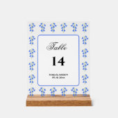 Bluebells アクリルサイン (正面)