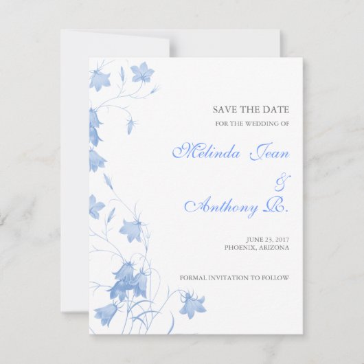 Bluebells -青の保存日付 セーブザデート (正面)