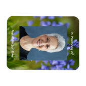Bluebells Garden Flowers  Memorial Keepsake  マグネット (横)