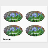 BLUEBELS ～オーバルステッカー 楕円形シール (シート)