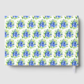 Blueberries and Foliage Birthday ゲストブック (裏面)