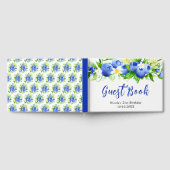 Blueberries and Foliage Birthday ゲストブック (全面)