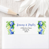 Blueberries and Foliage Wedding ラベル (インサイチュ)