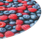 Blueberries and Raspberries カッティングボード (角)