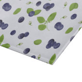 Blueberries Watercolor Blueberry Blossoms Foliage カッティングボード (角)