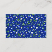 Blueberries with Foliage Birthday A Note On Gifts エンクロージャーカード (裏面)